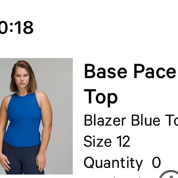Base Pace Ribbed Tank Top - Picture 3 of 4